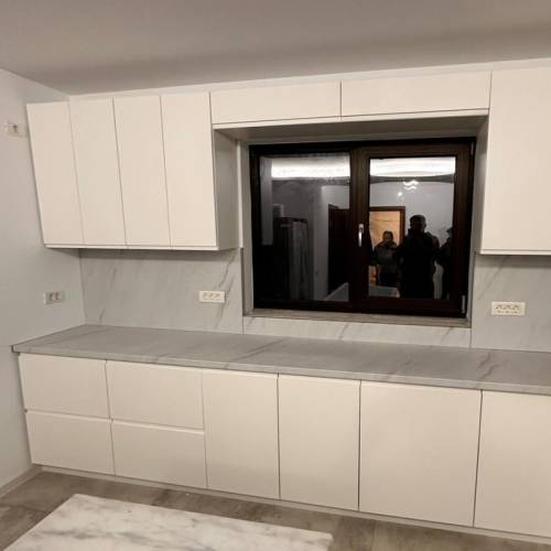 bucatarie alba moderna bond romania