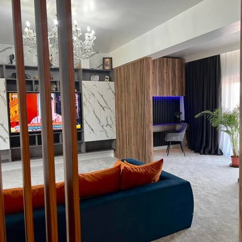 living open space cu mobilier la comanda