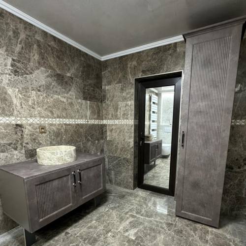 mobilier baie gri modern 