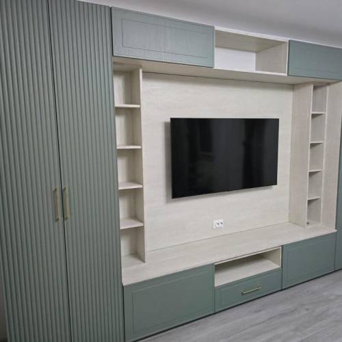 mobilier living cu spatii de depozitare