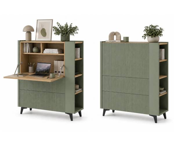 Birou rabatabil NOVA, PAL + MDF Riflat