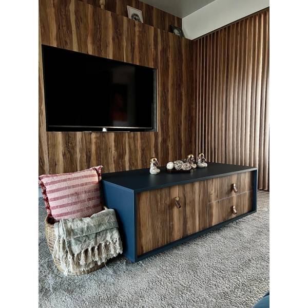 Comodă TV LIVING NORDIC WALNUT