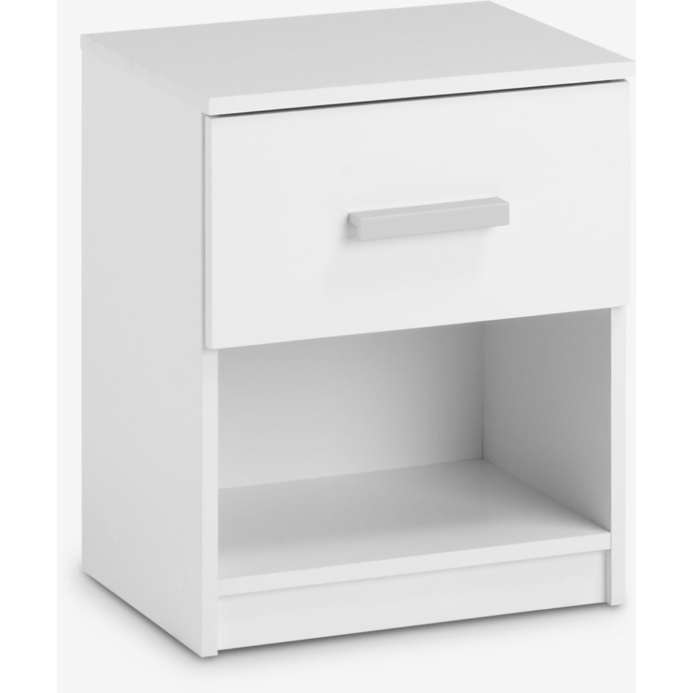 Noptieră MIRA 1 sertar albă